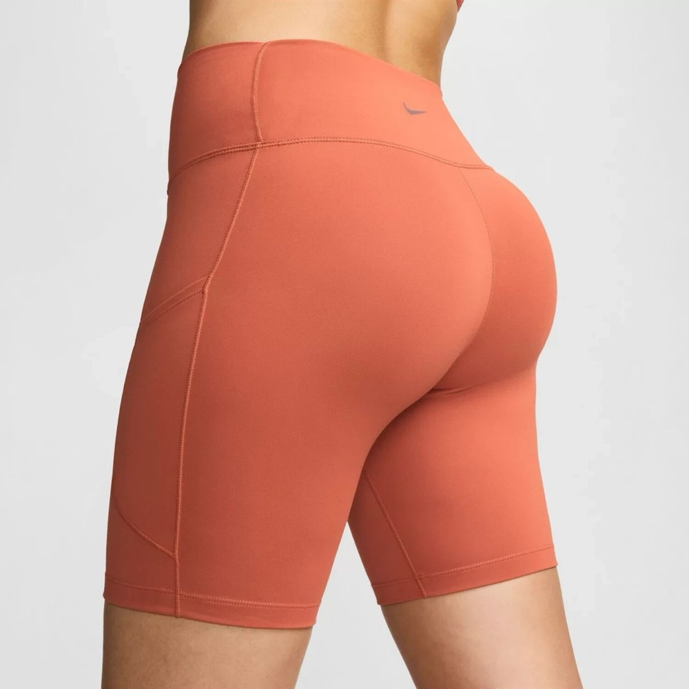 Nike One Dri Fit 8” High Rise Biker Shorts